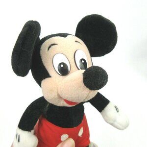 Mickey Mouse Plush Doll 9" Walt Disney Disneyland Original with Tush Tag